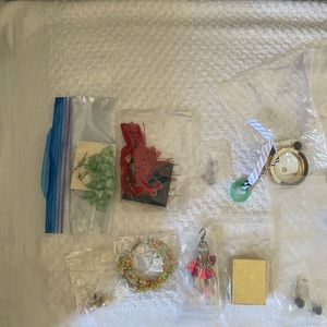 Ladies earring jewelry collection, vintage More then 50 pair